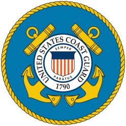 U.S. Coast Guard seal.